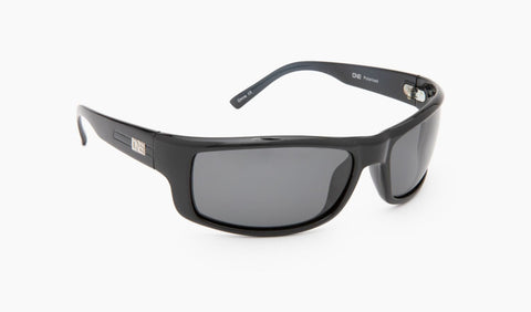 Solarized Men's Snug Wrap Black Wrap Sport Sunglasses
