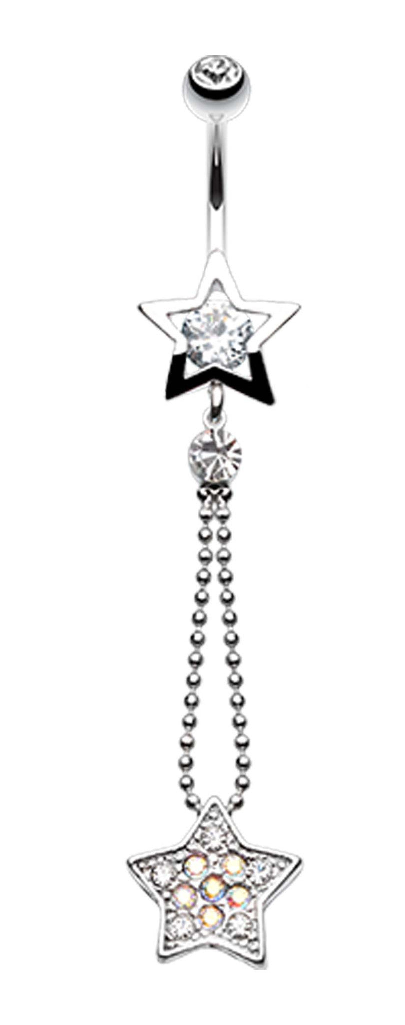 Lucky Star Belly Button Ring