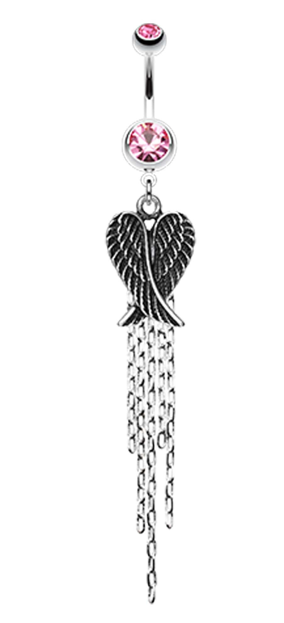 Fallen Angel Belly Button Ring