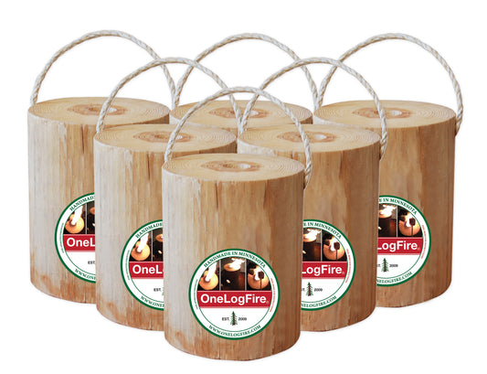 EcoFire 1.36-lb Natural Fire Log (6-Pack) at