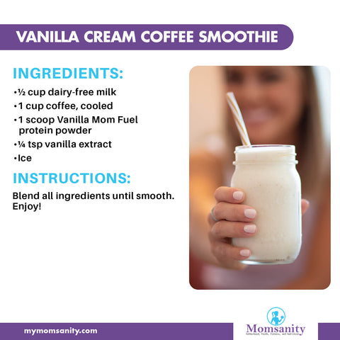 vanilla cream coffee smoothie recipe