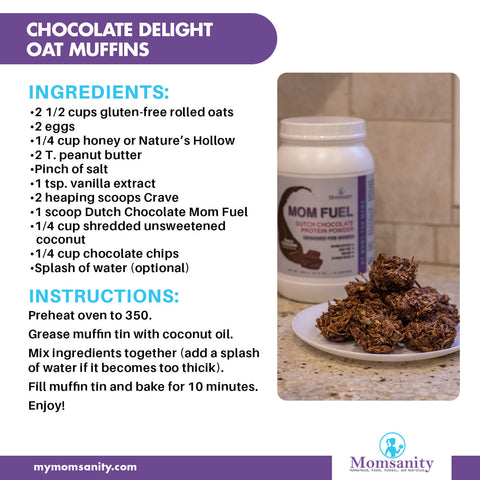 chocolate oat muffins recipe