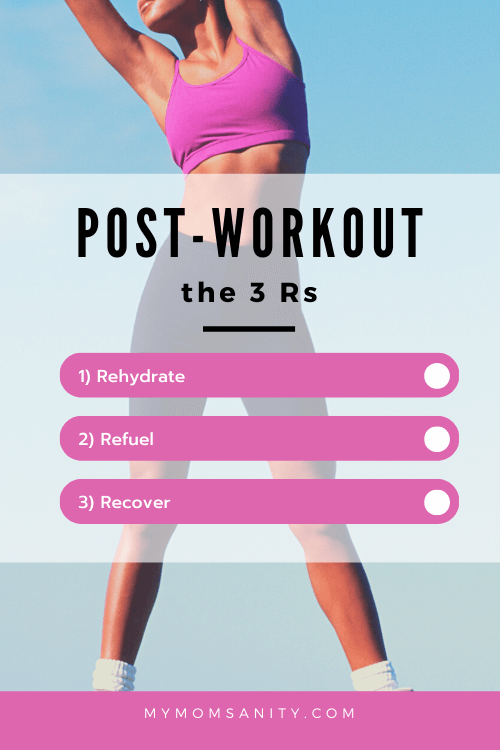 What does post-workout mean