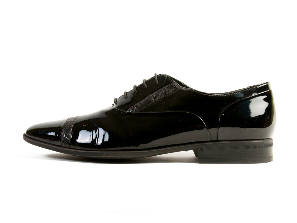 Dolce & Gabbana Black Patent Leather Shoes