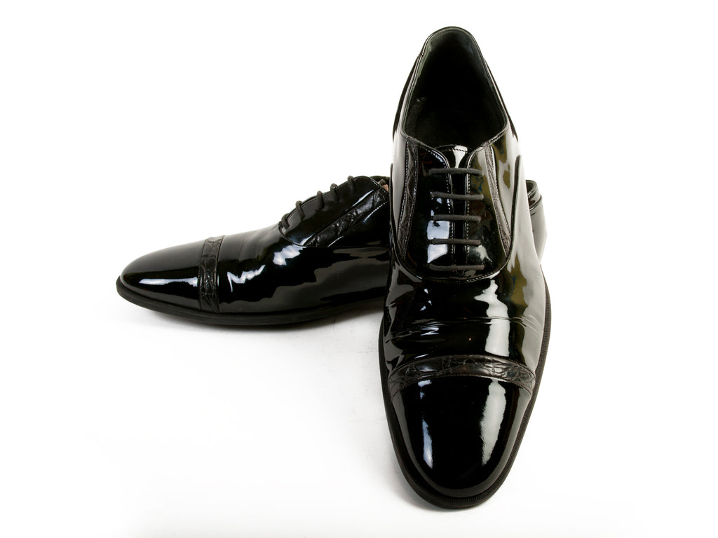 Dolce & Gabbana Black Patent Leather Shoes