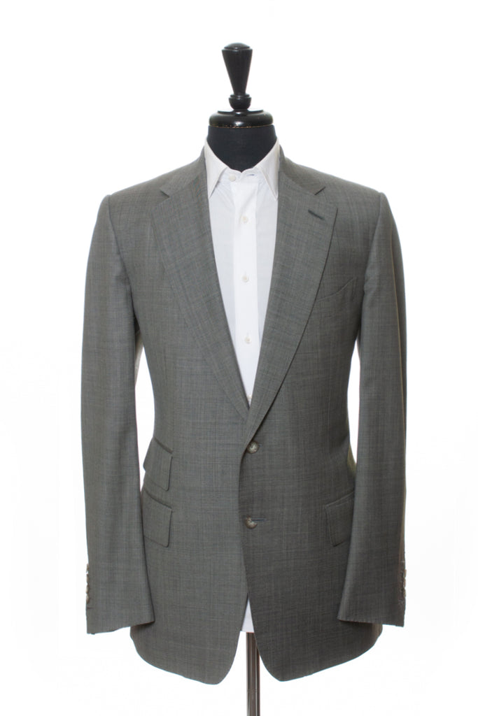 Tom Ford Light Grey Basic Base A Suit