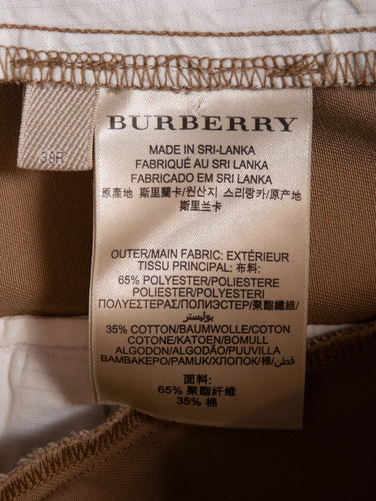 Burberry Brit Brown Slim Fit Chinos