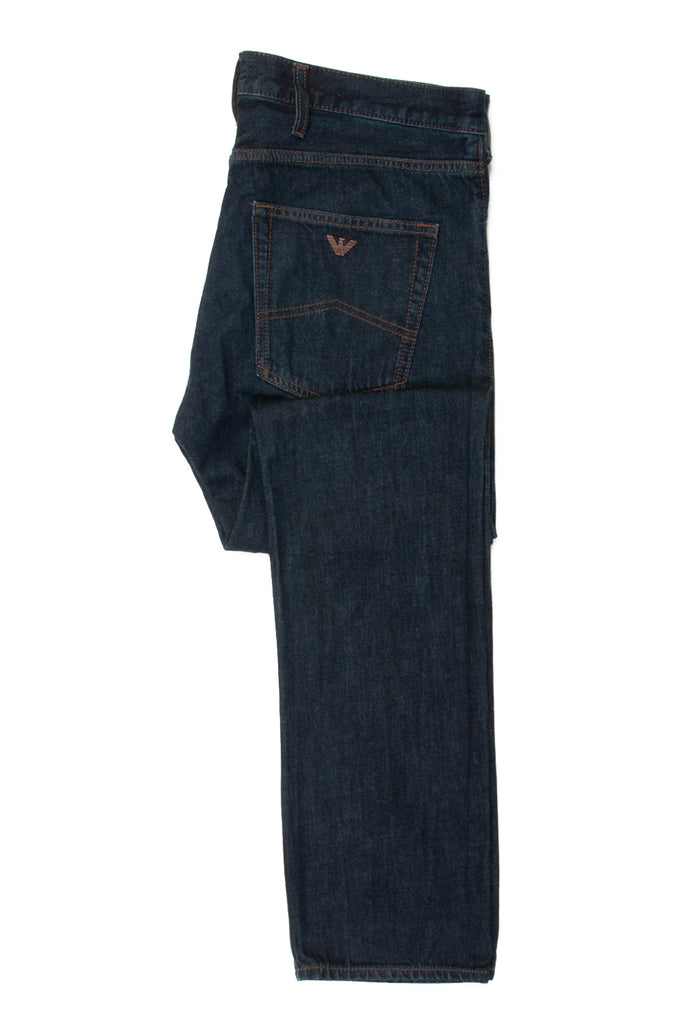 Armani Jeans Dark Wash J45 Slim Jeans