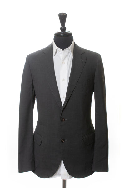 Samuelsohn Gray Check Wool Suit