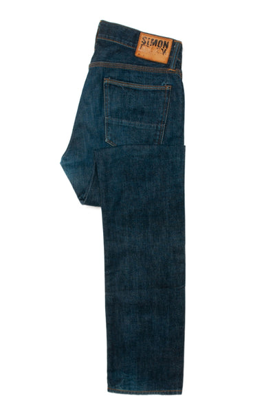 Slim Lightweight Japanese Selvedge in Light Charcoal