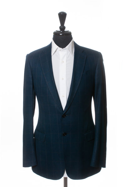 Armani Collezioni Gray Twill G-Line Blazer