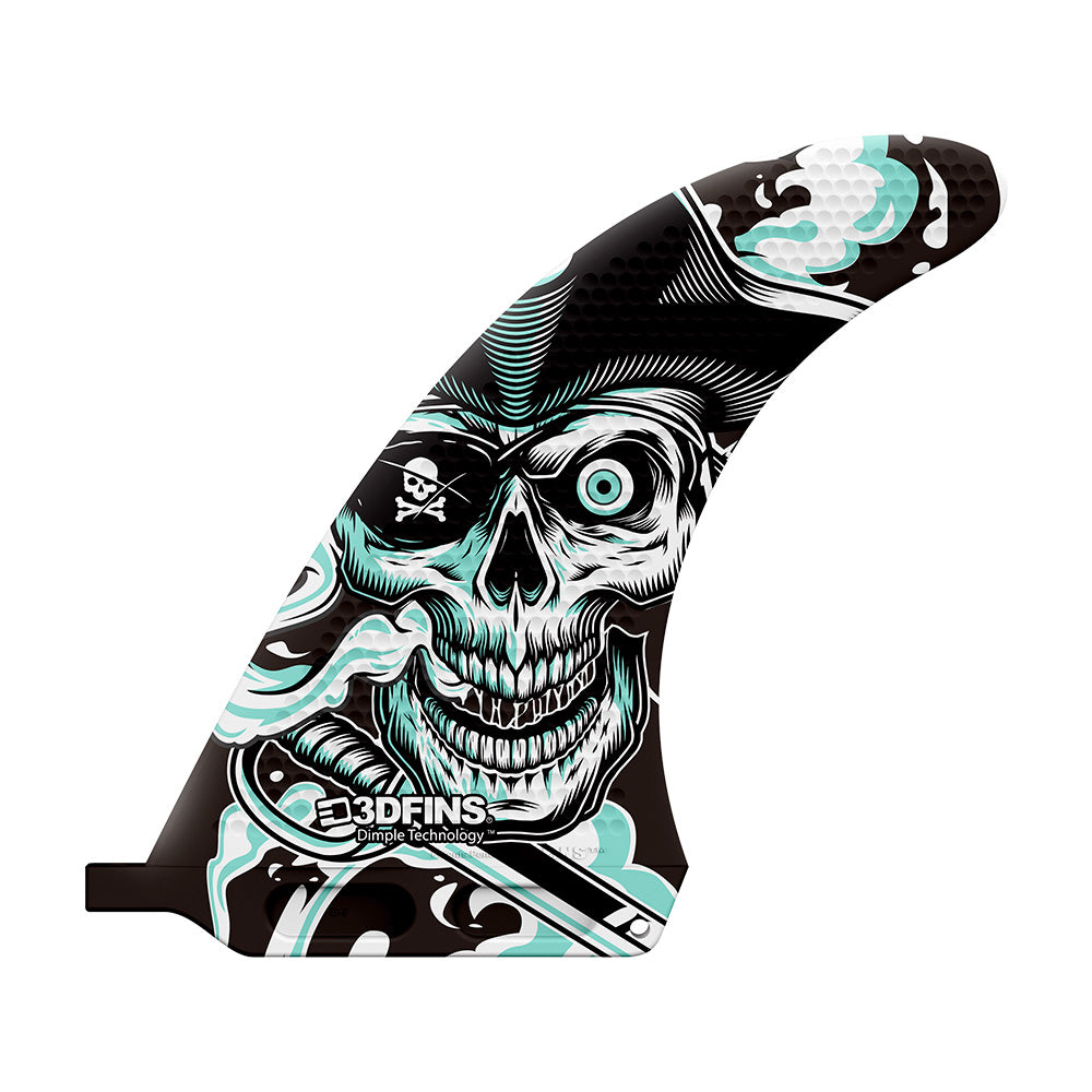 SUP/Longboard - Pirate Skull - 3DFINS product image