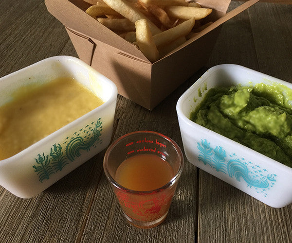 Fire Cider Mayonnaise and Vegan Fire Cider Mayo make great alternate sauces for your favorite french fries!