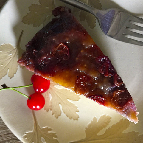 Cherry Upside Down cake on the Fire Cider Blog at FireCider.com