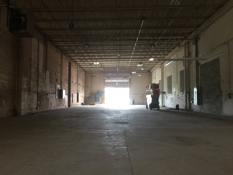 The empty warehouse is a blank canvas at the new home of Fire Cider