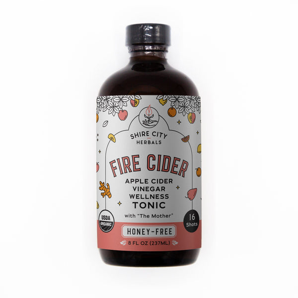 Fire Cider | 8 oz | Honey-Free | Apple Cider Vinegar and Spice Tonic