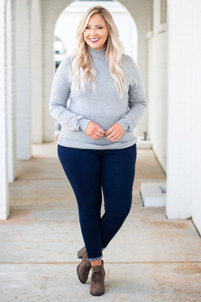 fall plus size sweater outfits casual