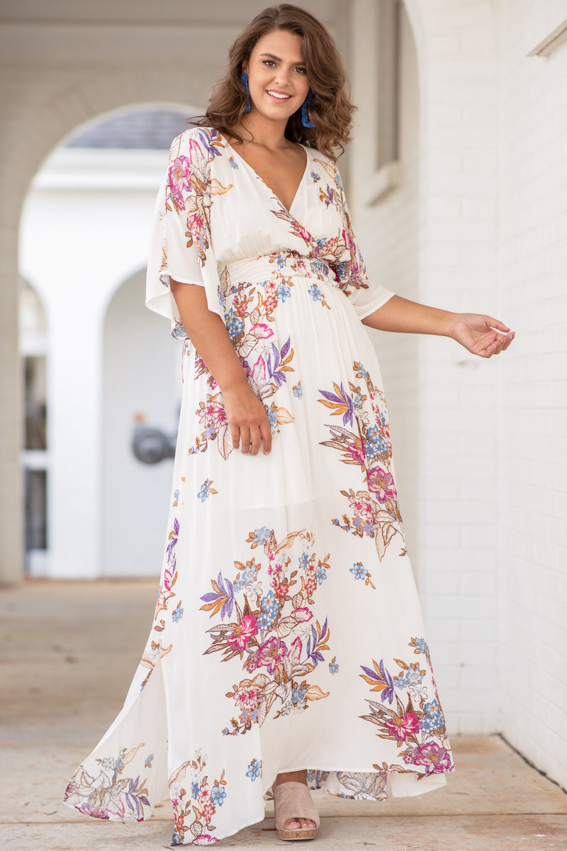 In Dreamlike State Maxi Dress, Off-White – Chic Soul