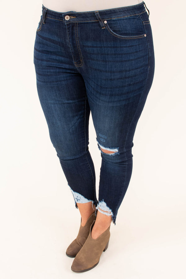 jeans that are ripped at the bottom