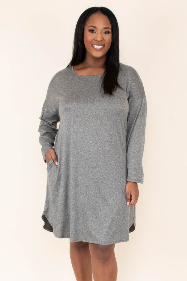 long sleeve flowy dress short