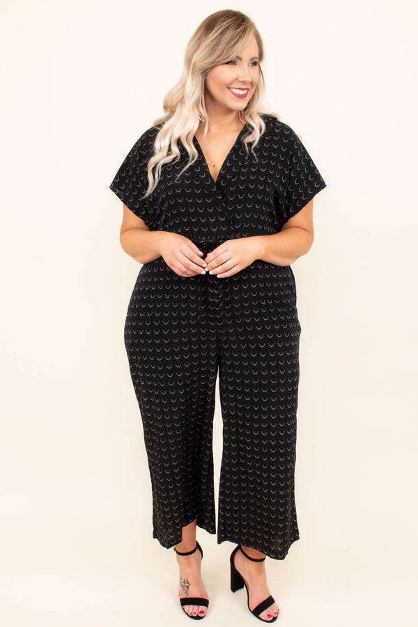 black jumpsuit for cocktail party