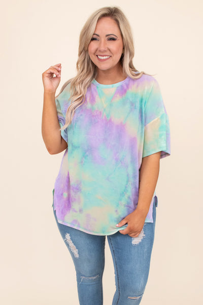 plus size tie dye outfit