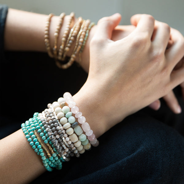 Amazonite Stone Bracelet Stone Of Courage Scout Curated Wears