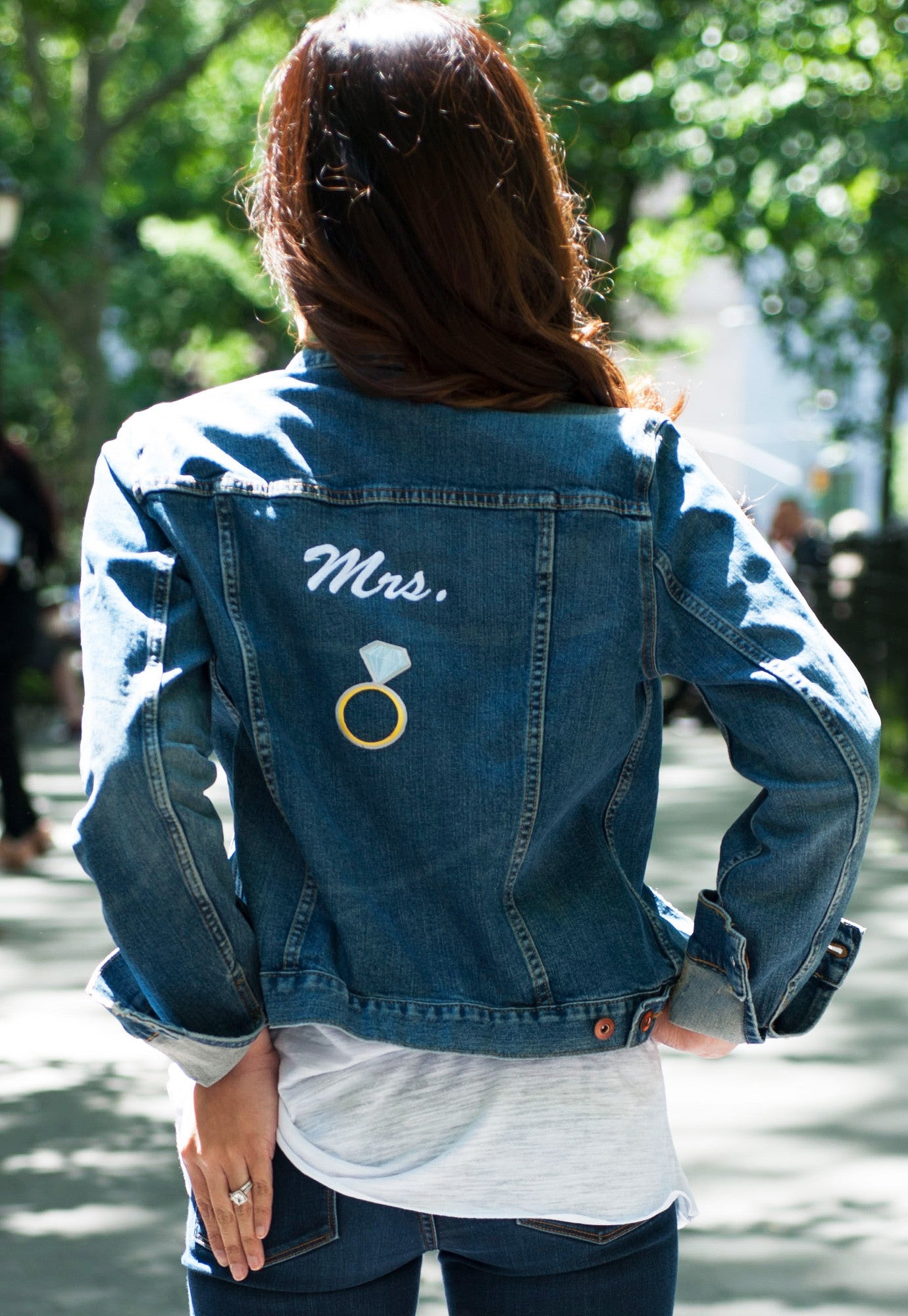 jean jacket personalized