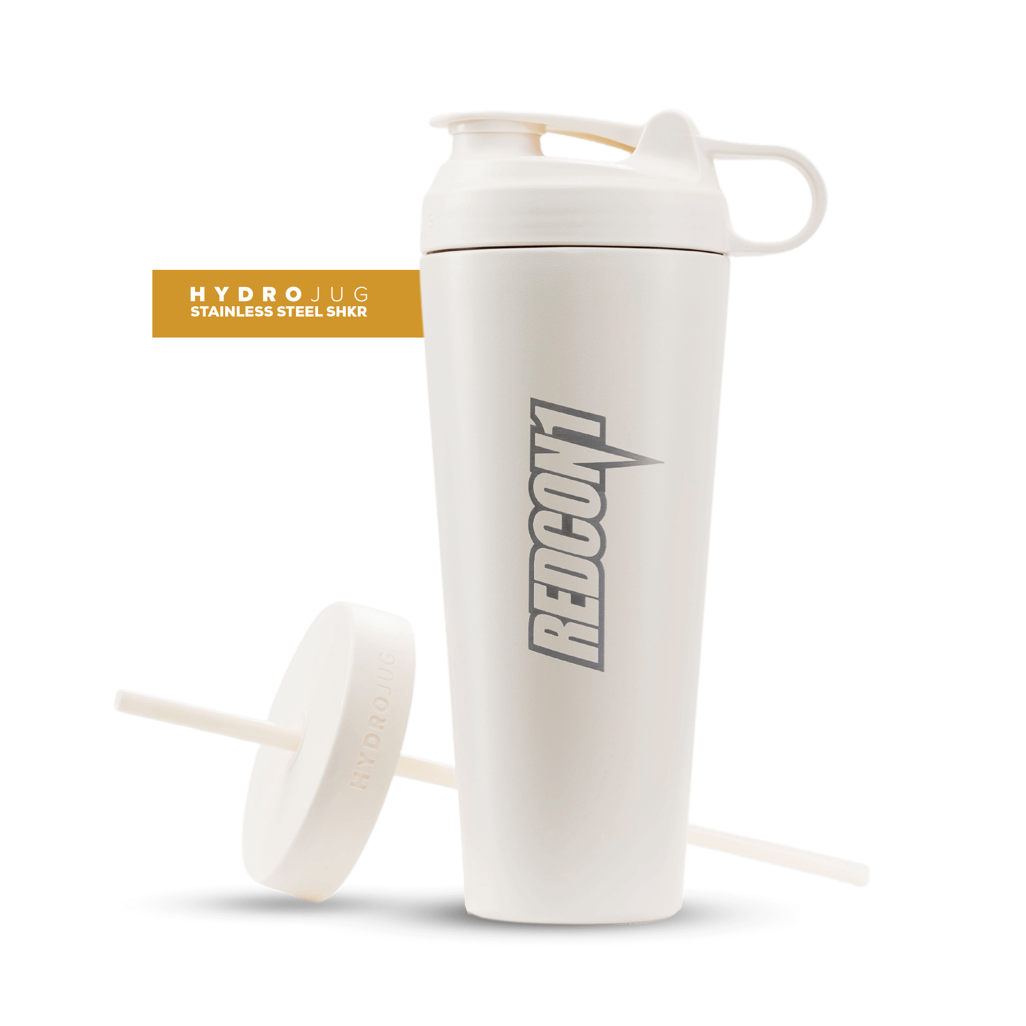 HydroJug Stainless Steel Shaker Cup 24oz - Perfect For Protein