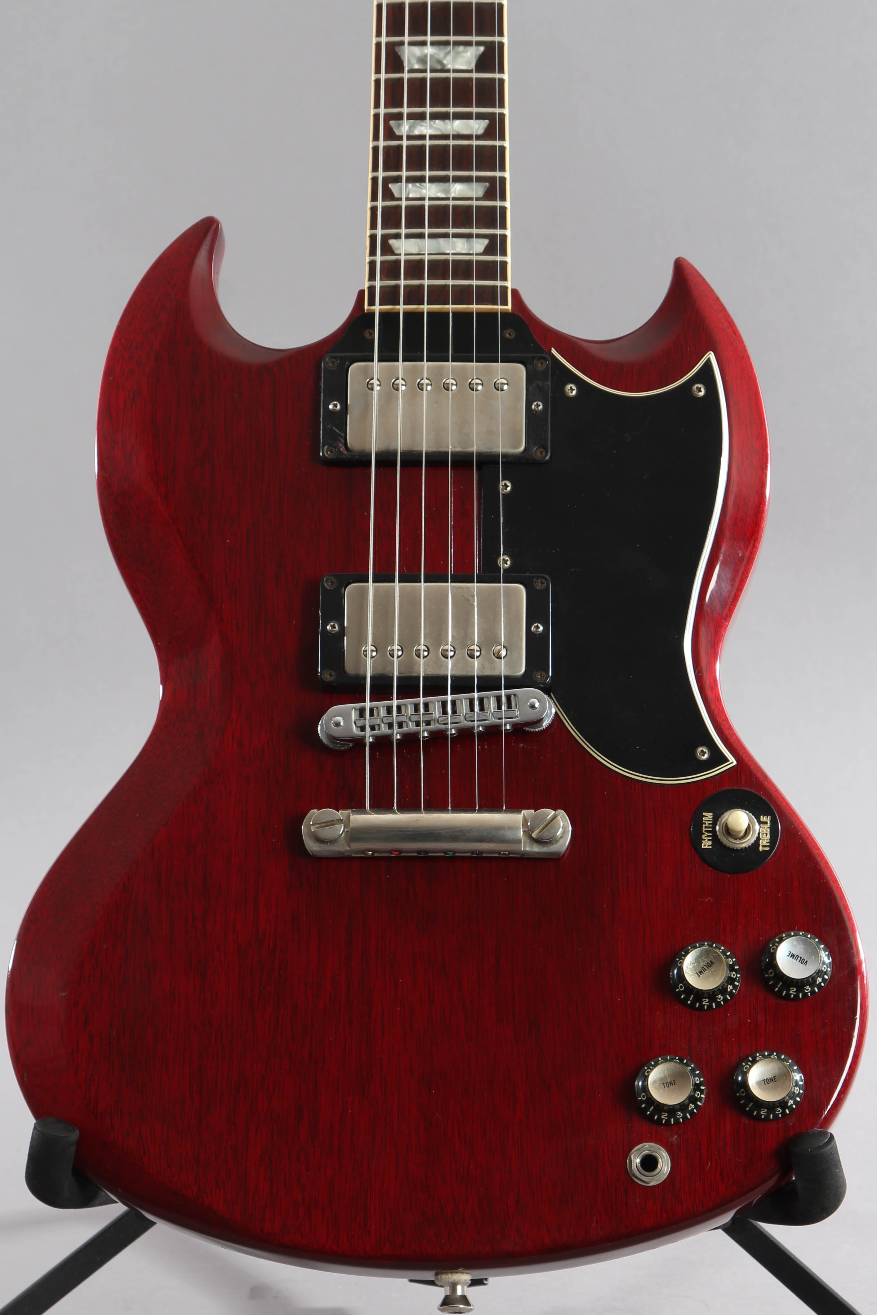 1986 Gibson Sg Standard Aged Cherry Guitar Chimp