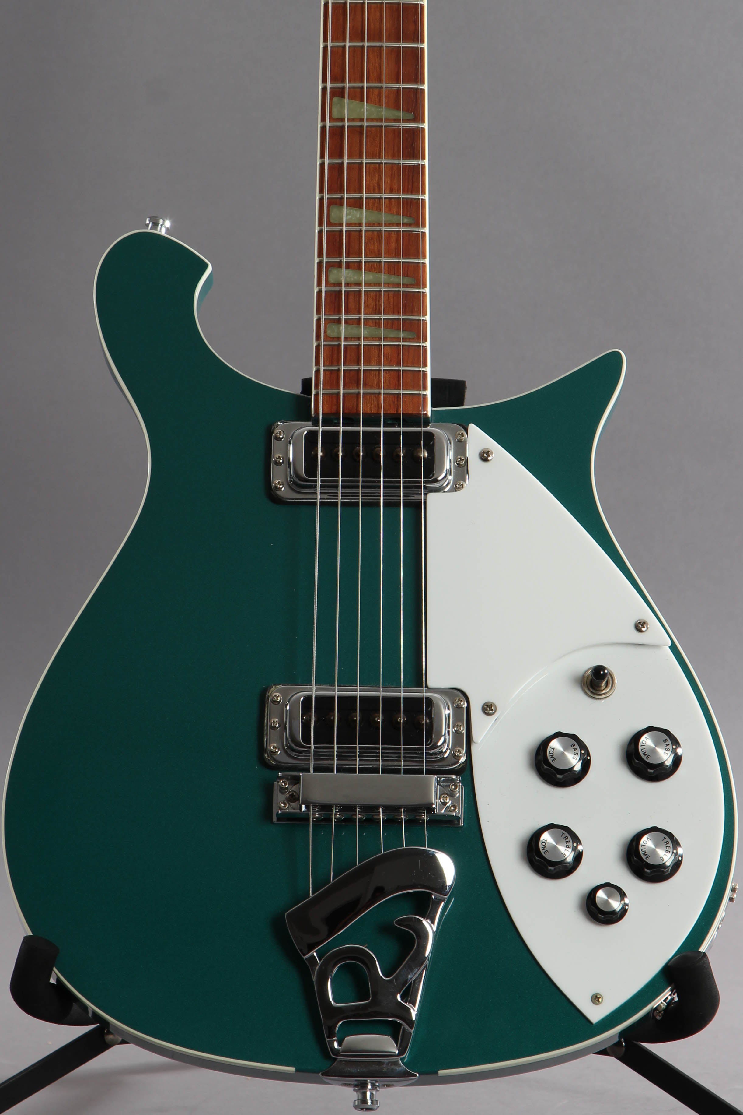 1999 Rickenbacker 6 Turquoise Electric Guitar Rare Guitar Chimp