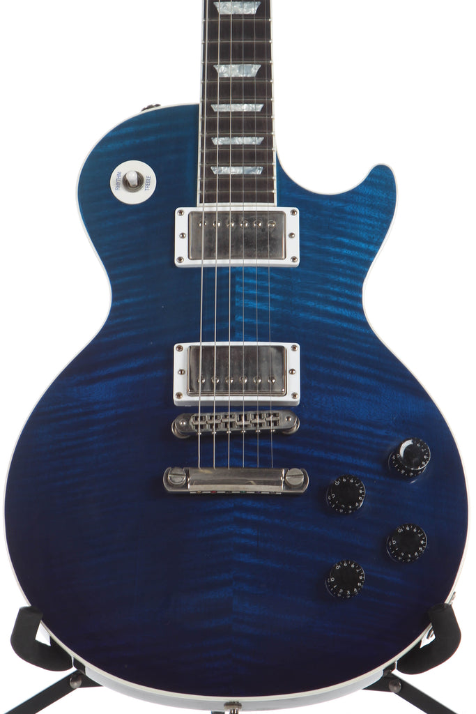 2004 Gibson Les Paul Standard Limited Edition Manhattan Midnight Blue 