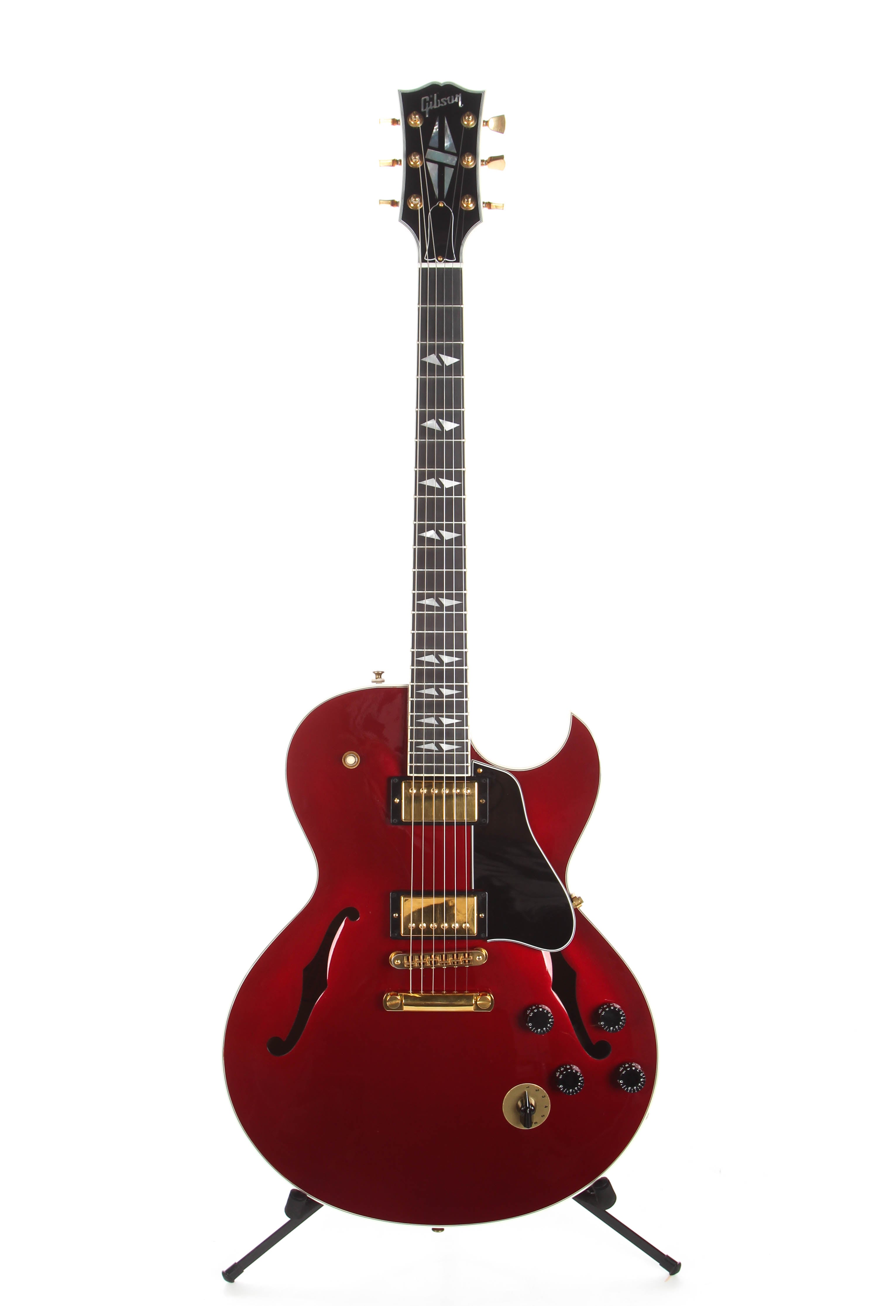 gibson es 137 custom candy apple red