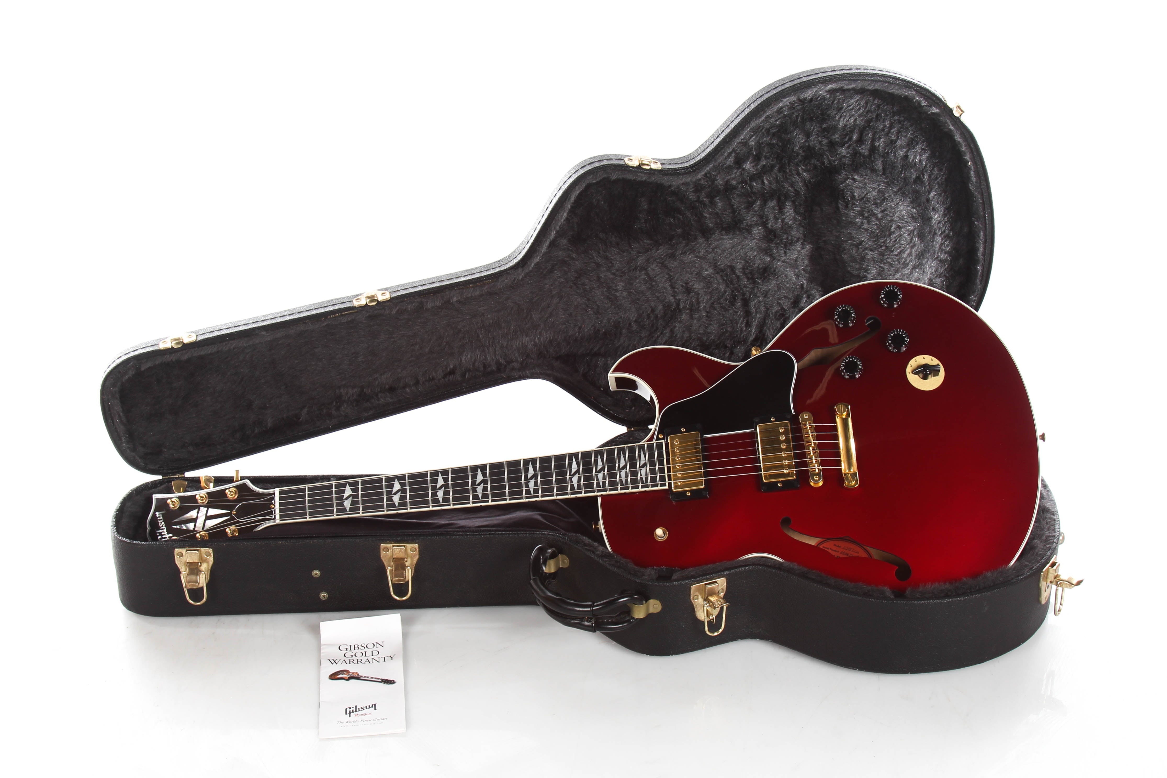 gibson es 137 custom candy apple red