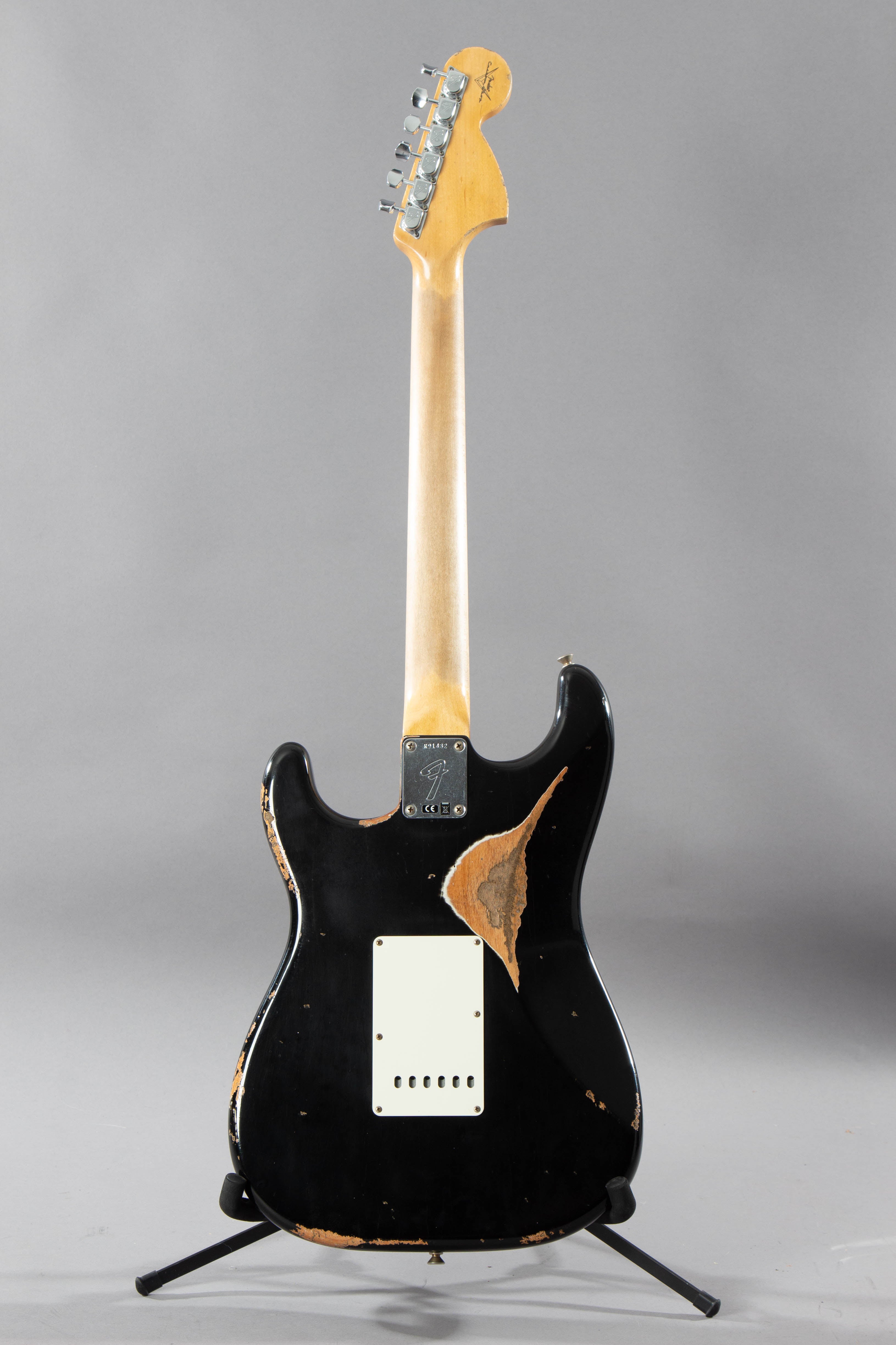 Custom HardRelic Black Stratocaster-