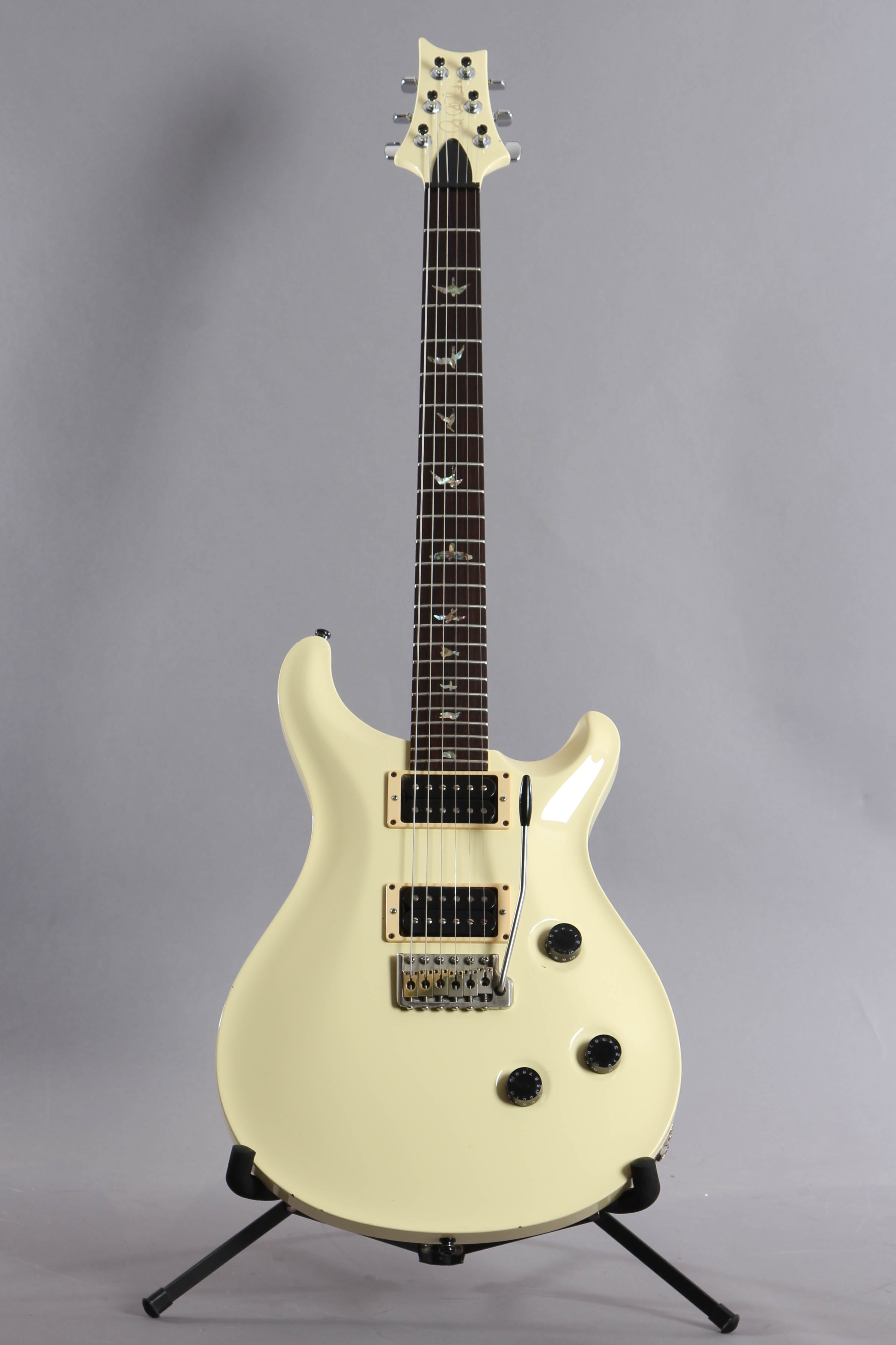 2002 Prs Paul Reed Smith Standard 24 Pearl White Guitar Chimp