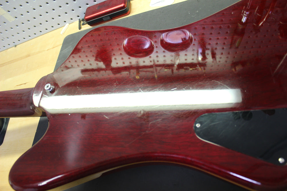 gibson thunderbird red