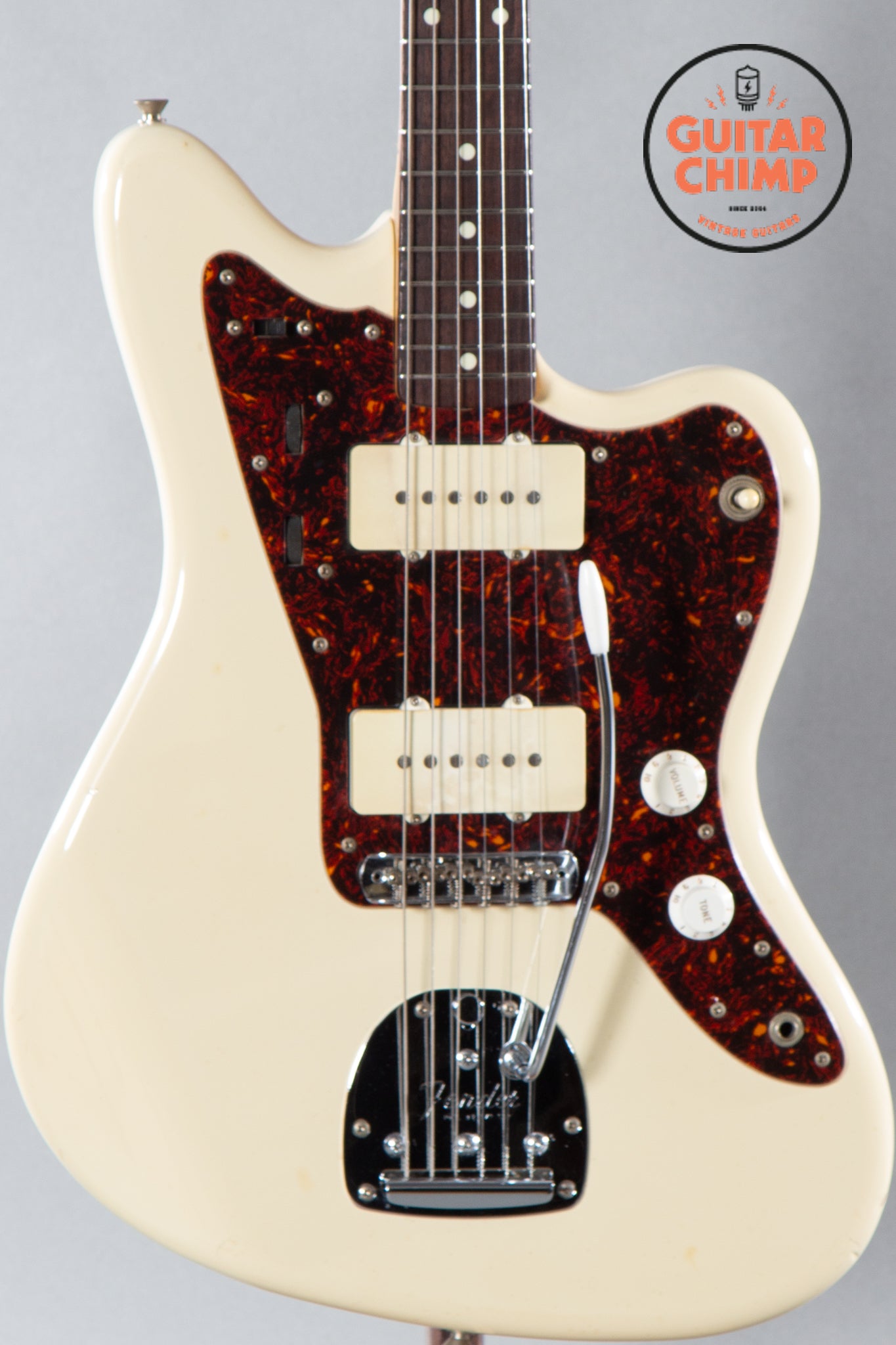 1999 Fender CIJ Japan JM66 '66 Reissue Jazzmaster Vintage White