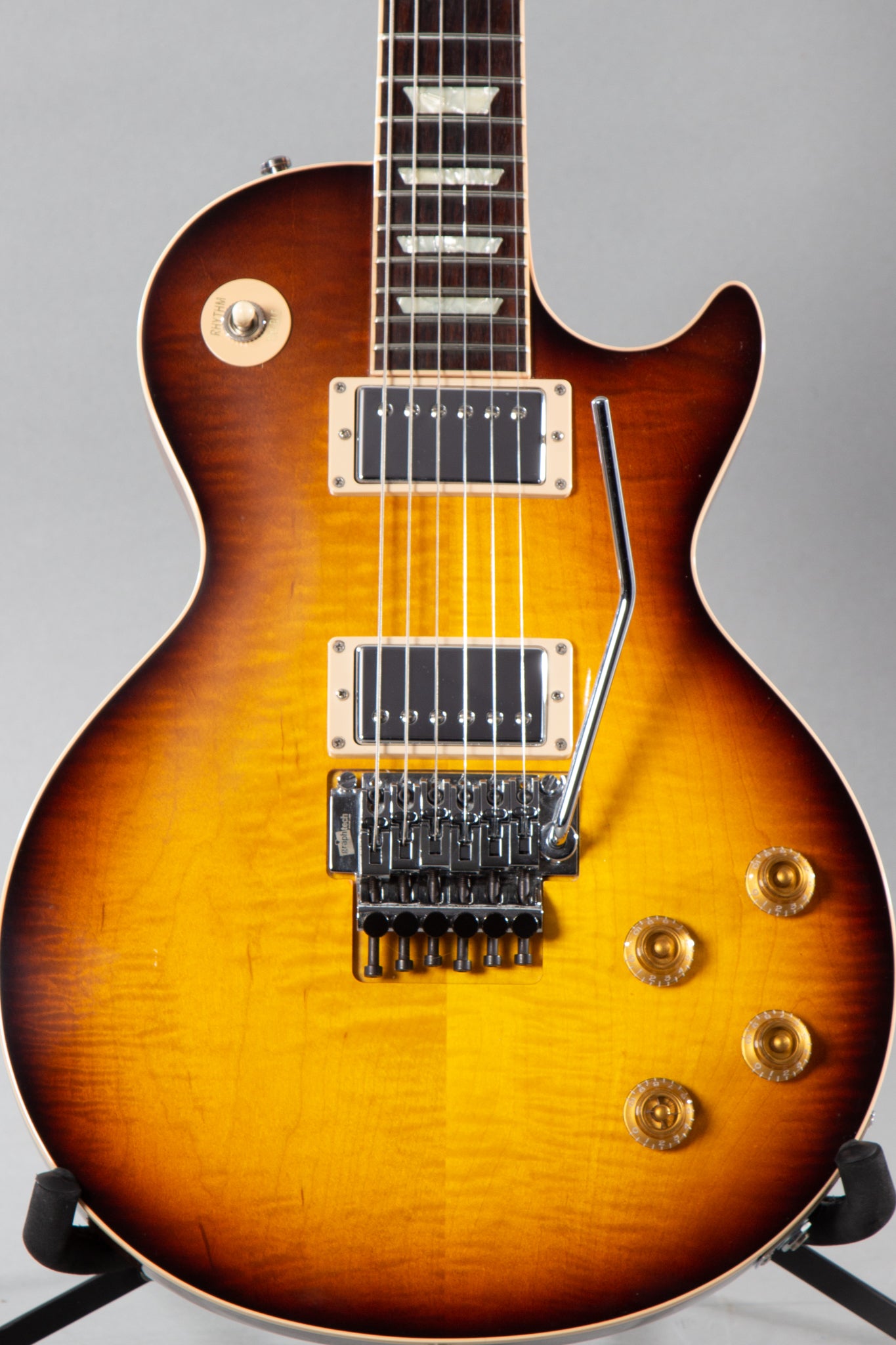 2011 Gibson Custom Shop Alex Lifeson Les Paul Axcess Viceroy Brown