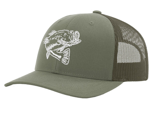 Tarpon Fishing Trucker Hats, Fishing Snapback Trucker Cap - Reel