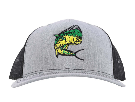 Bass Fishing Reel Hawg Structured Trucker Hats - *22 Colors! Olive/Black - Black Bass