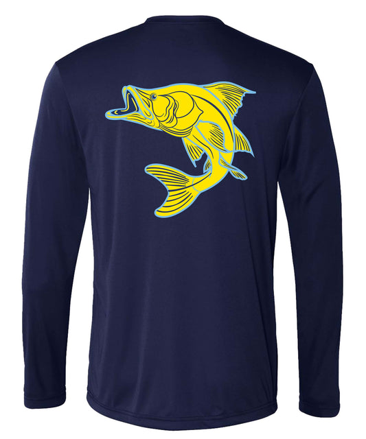 Mako Shark Performance Fishing Dry-Fit 50+UV Shirt -Reel Fishy Apparel