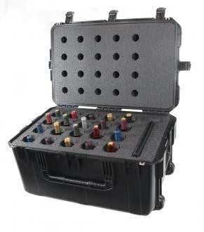 CasePro 20-Bottle Wine Carrier with Wheels