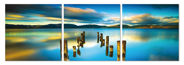 Large Modern Pier Photography Prints On Acrylic by Artalik