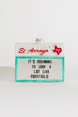 Ornament - Cocktails - Lone Star Roots