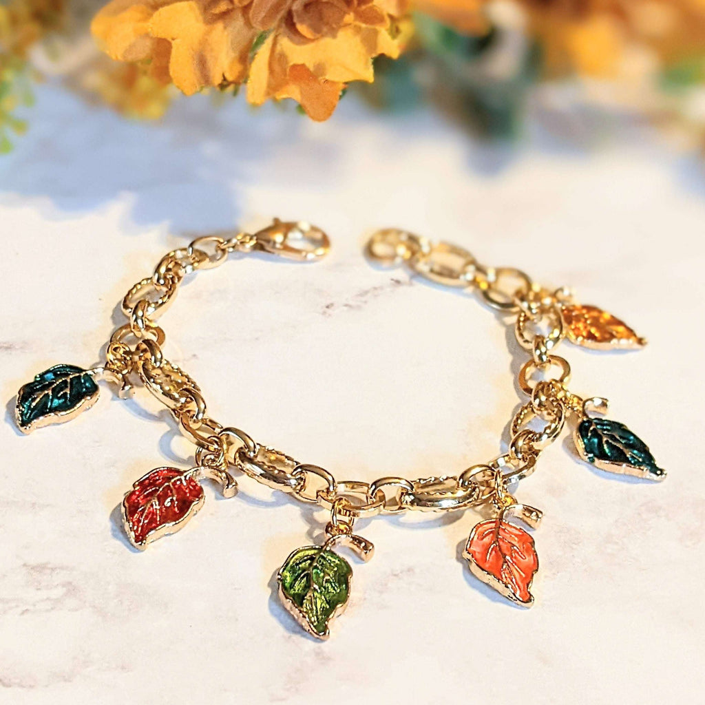 Autumn Leaves | Orange Moon Citrine Citrine Bracelet - Shop Ethereal  Jewellery Bracelets - Pinkoi