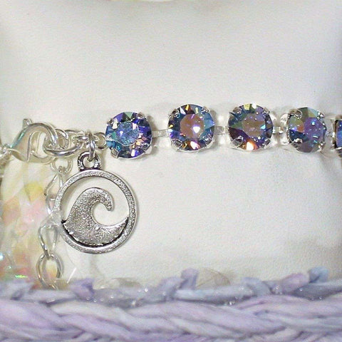 Ocean Wave Crystal Bracelet