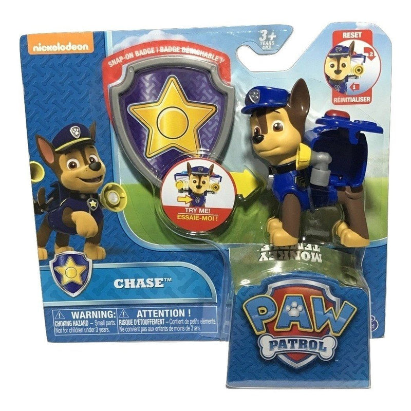 paw patrol action pack pup & badge