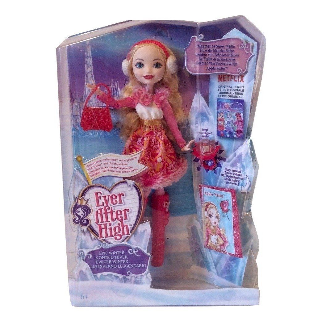 ever after high epic winter apple white doll