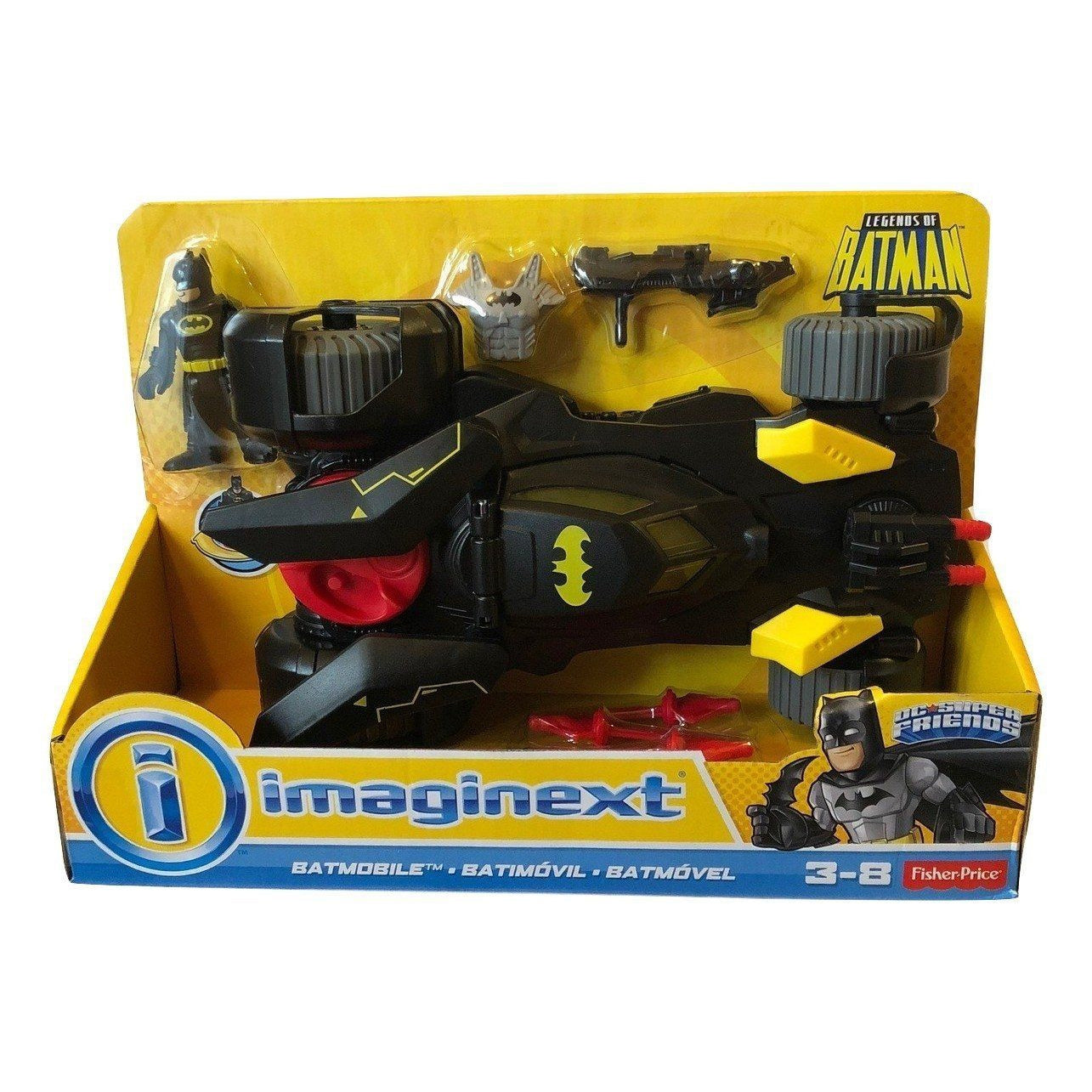 imaginext batman batmobile